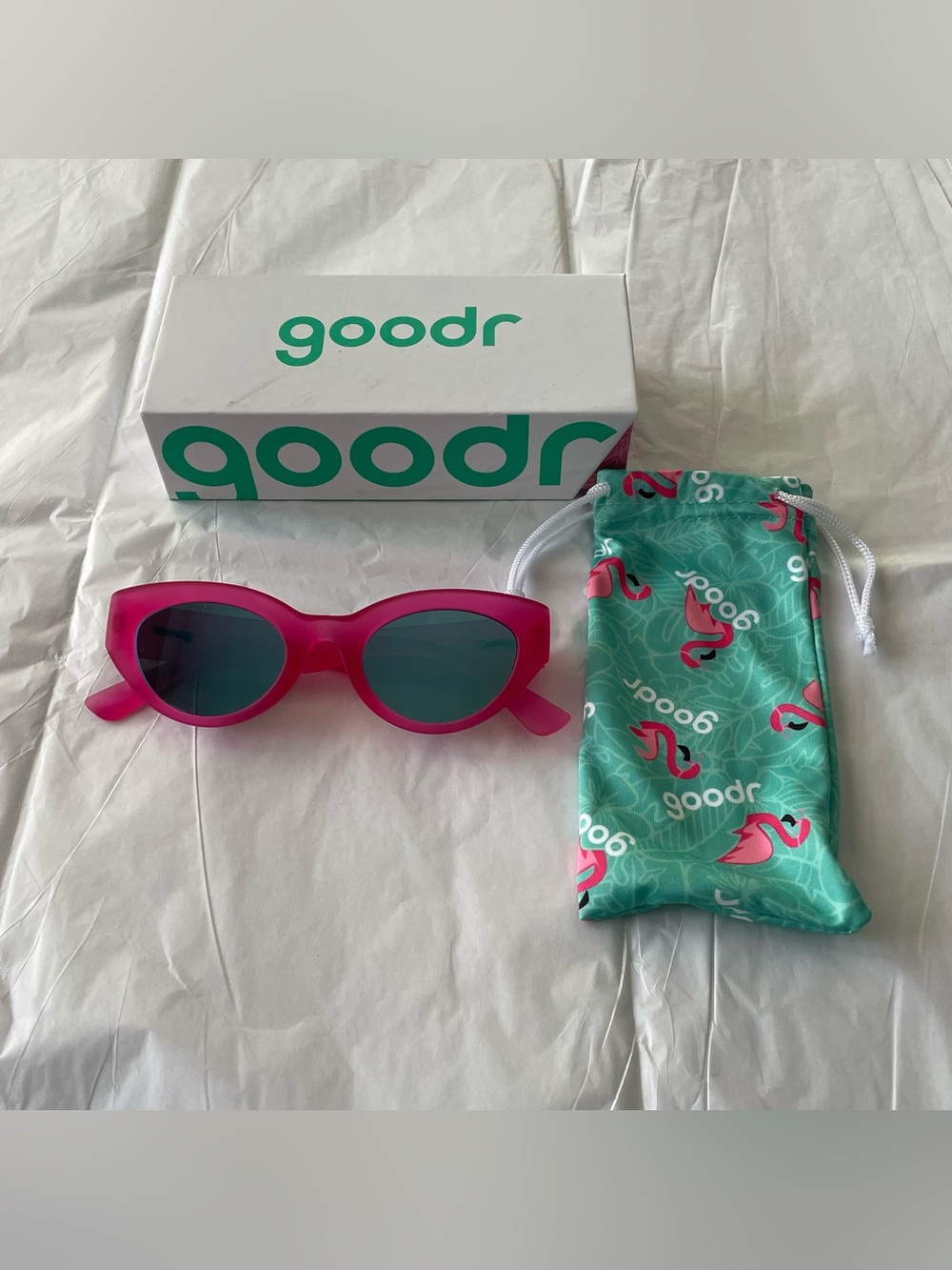 Goodr Moon G Sunglasses Once in a Pink Moon NEW WITH BOX